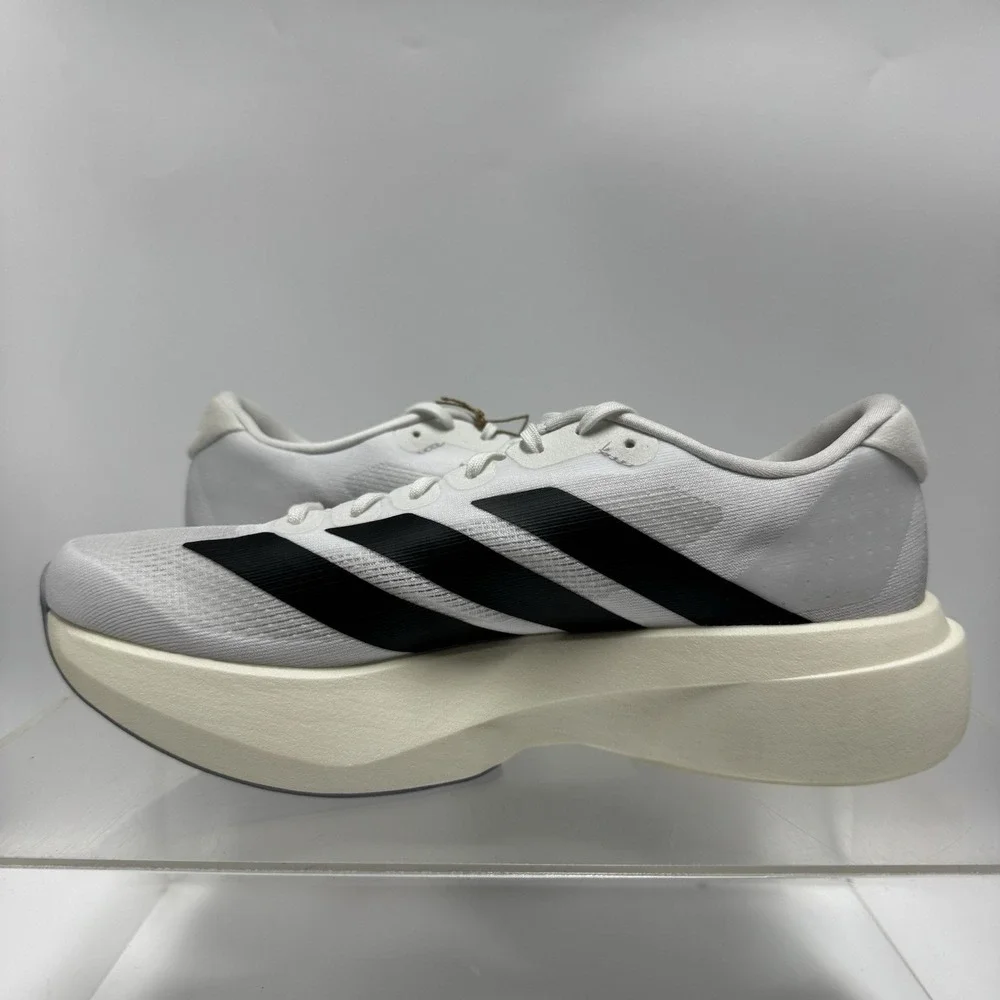 Adidas Evo SL White Black JH6206 Running Shoes Sneakers Men's Size 8.5 Worn 1X
